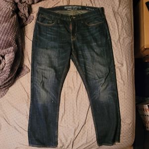 Mossimo slim straight jeans size 36x30